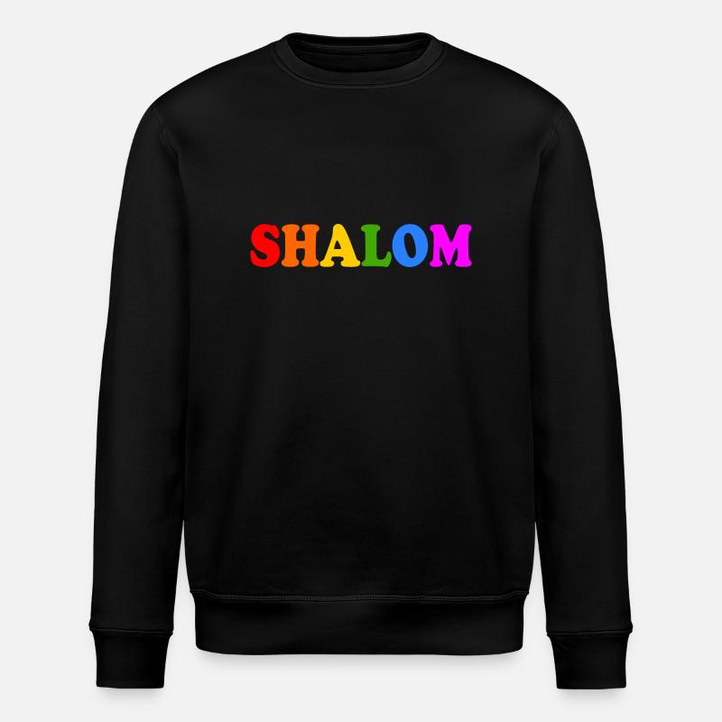 Shalom - Stanley/Stella Unisex Bio-Sweatshirt ROLLER - Schwarz