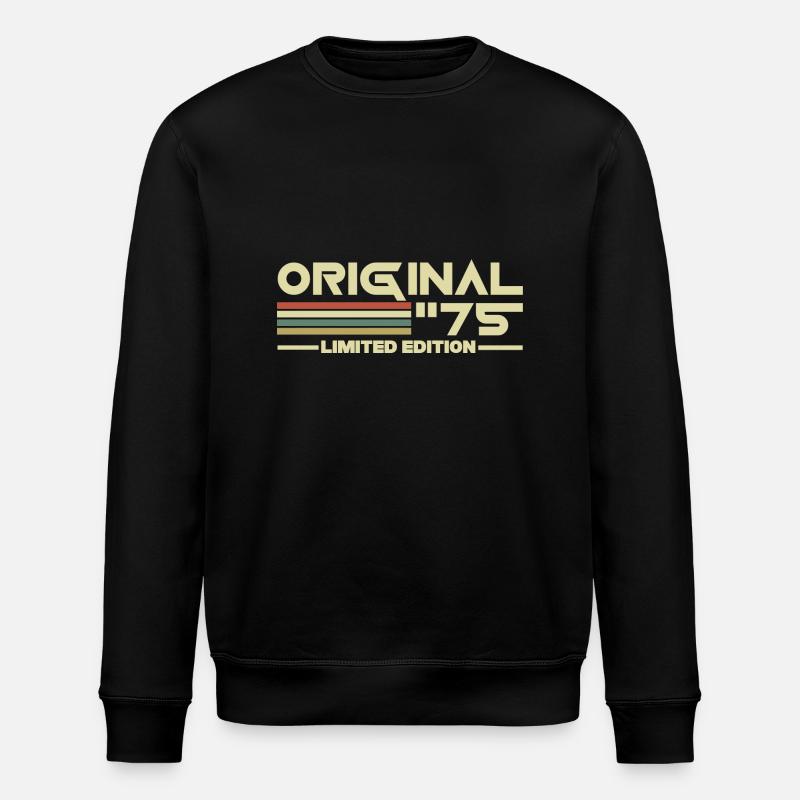 1975 - Sweat bio ROLLER Stanley/Stella Unisexe - noir