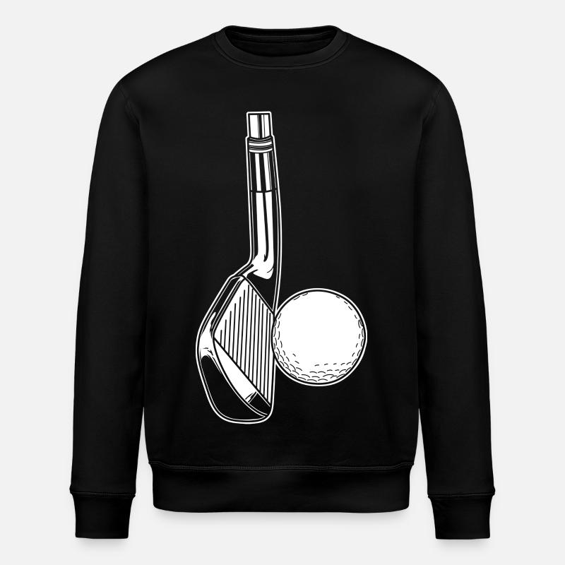Jouer au golf - Sweat bio ROLLER Stanley/Stella Unisexe - noir