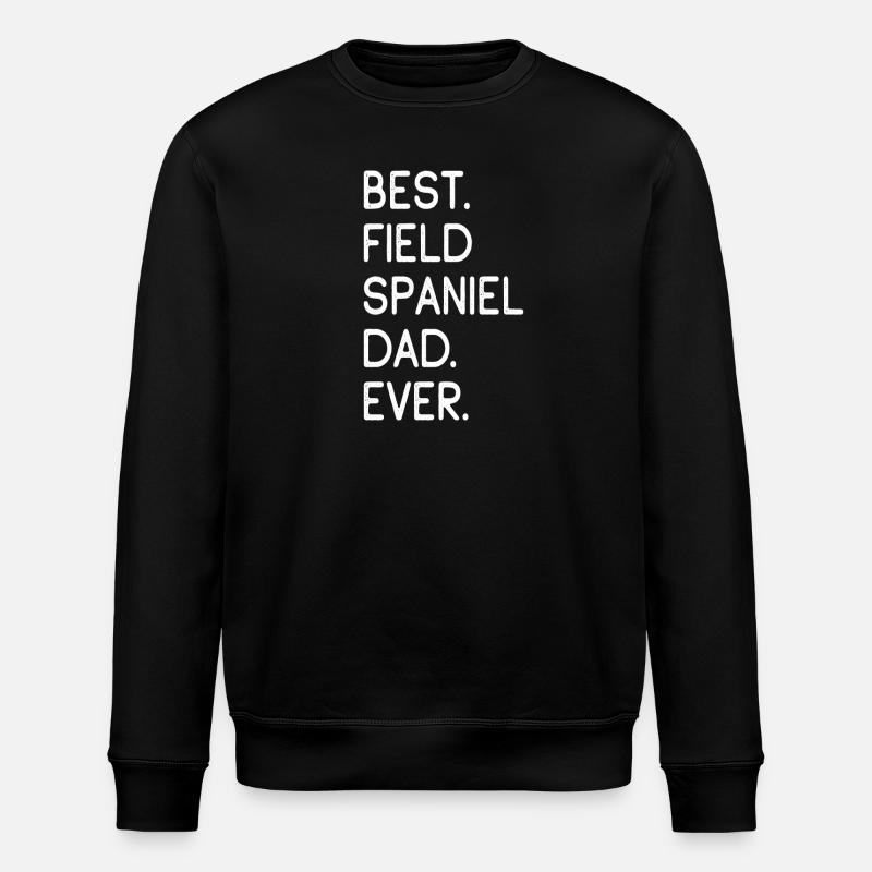 Épagneul des champs - Sweat bio ROLLER Stanley/Stella Unisexe - noir