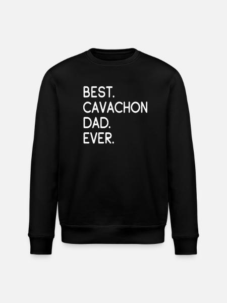 Cavachon - Stanley/Stella ROLLER Unisex Organic Sweatshirt - black
