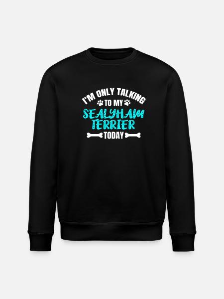 Sealyham Terrier - Stanley/Stella ROLLER Unisex Organic Sweatshirt - black