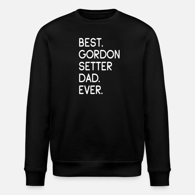 Gordon Setter - Stanley/Stella ROLLER Unisex Organic Sweatshirt - black