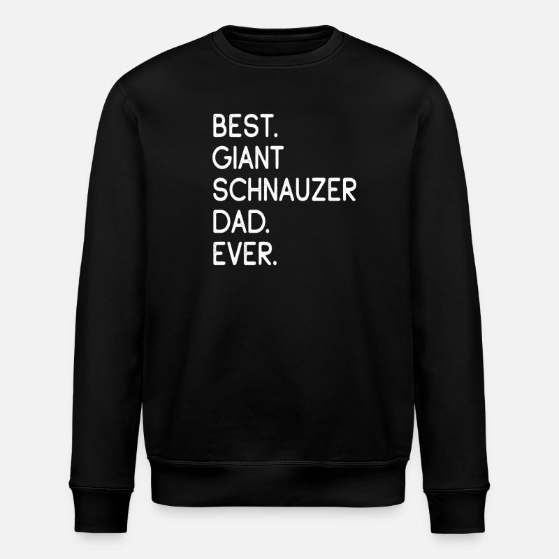 Riesenschnauzer Giant Schnauzer - Stanley/Stella Unisex Bio-Sweatshirt ROLLER - Schwarz