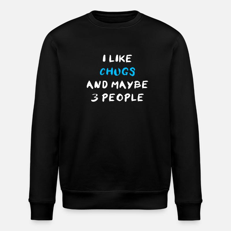 Chug - Stanley/Stella ROLLER Unisex Organic Sweatshirt - black