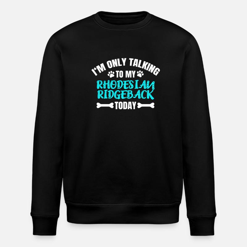 Rhodésian Ridgeback - Sweat bio ROLLER Stanley/Stella Unisexe - noir