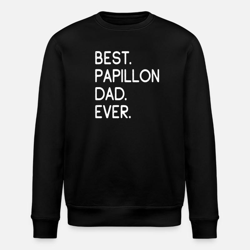 Papillon - Stanley/Stella ROLLER Unisex Organic Sweatshirt - black