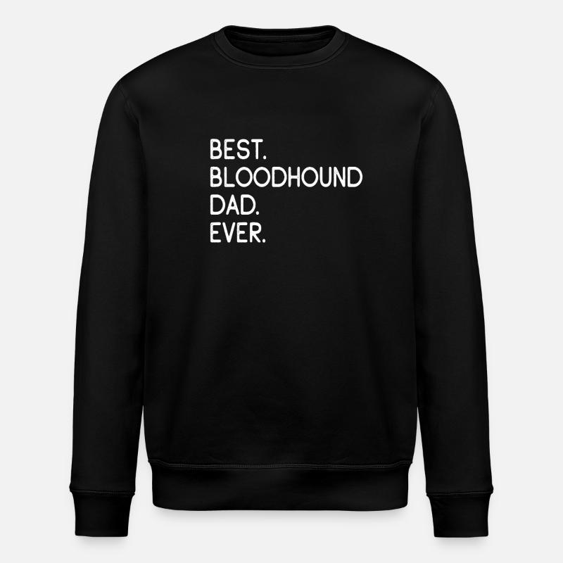 Bloodhound Bluthund - Stanley/Stella ROLLER Unisex Organic Sweatshirt - black