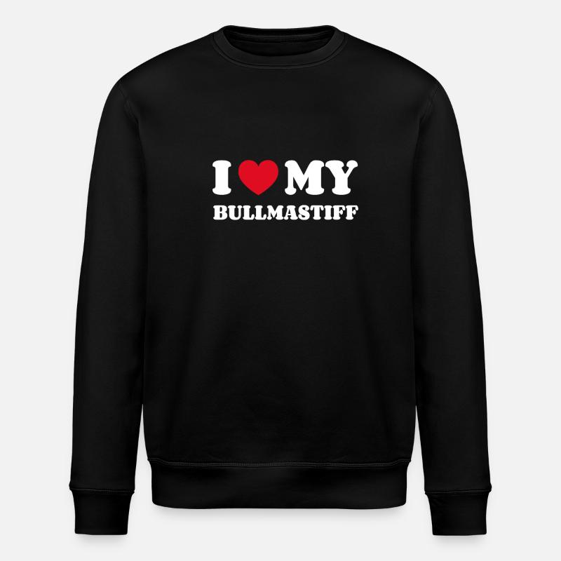 J’adore mon bullmastiff - Sweat bio ROLLER Stanley/Stella Unisexe - noir