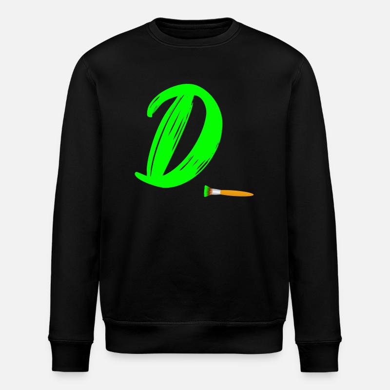 brush grün d - Stanley/Stella Unisex Bio-Sweatshirt ROLLER - Schwarz