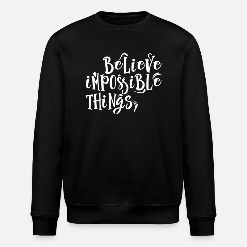 Unmögliches - Stanley/Stella Unisex Bio-Sweatshirt ROLLER - Schwarz