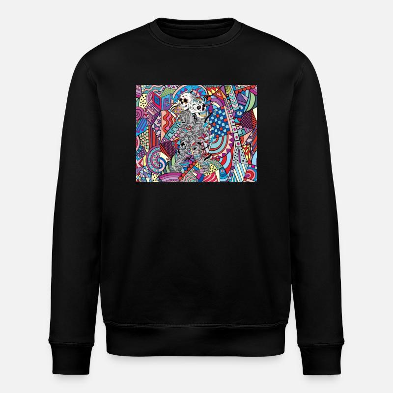 4 Original - Stanley/Stella Unisex Bio-Sweatshirt ROLLER - Schwarz