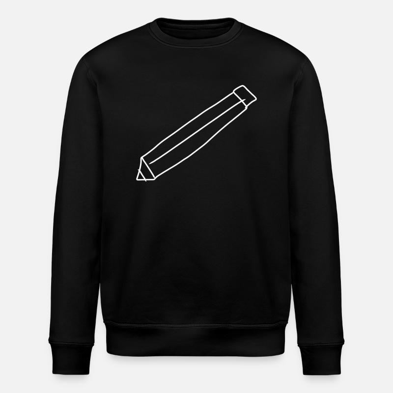 Stift Symbol zeichnen - Stanley/Stella Unisex Bio-Sweatshirt ROLLER - Schwarz