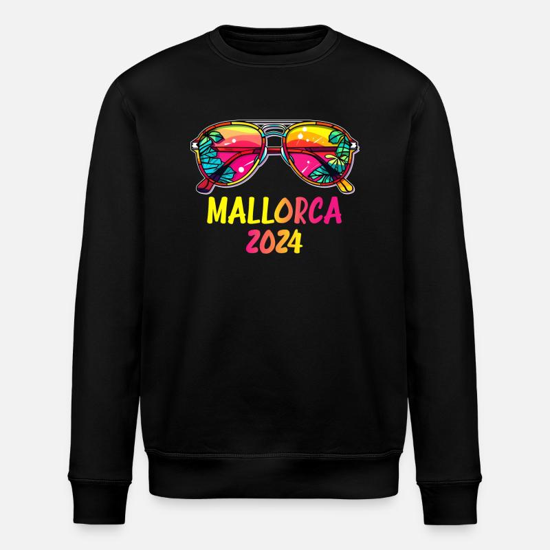 Majorque 2024 - Sweat bio ROLLER Stanley/Stella Unisexe - noir