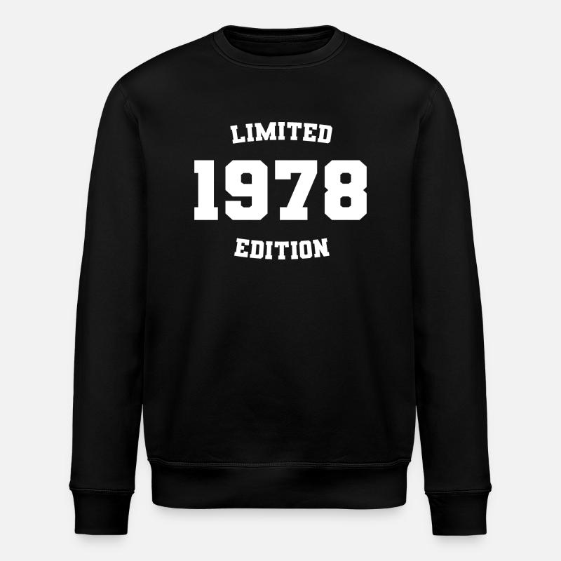 Édition limitée 1978 - Sweat bio ROLLER Stanley/Stella Unisexe - noir