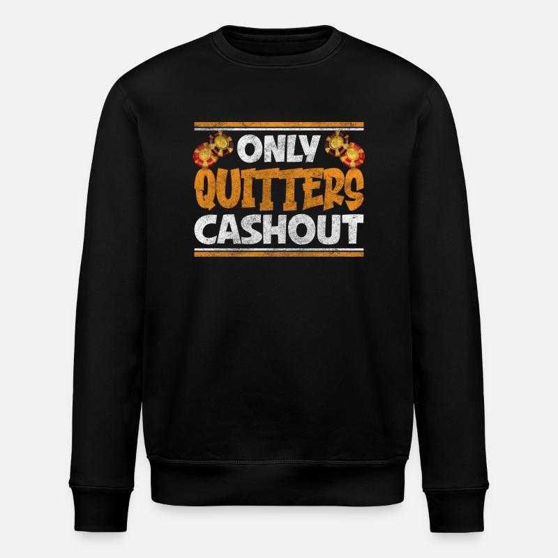 Joueur de poker Full House - Sweat bio ROLLER Stanley/Stella Unisexe - noir