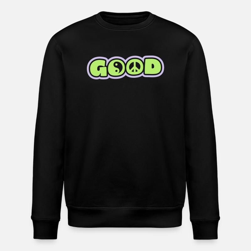 GOOD - Stanley/Stella Unisex Bio-Sweatshirt ROLLER - Schwarz