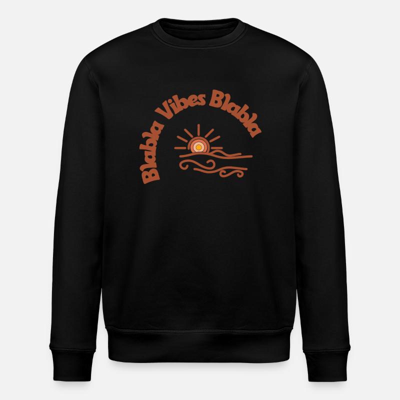 Ambiance Blabla - Sweat bio ROLLER Stanley/Stella Unisexe - noir