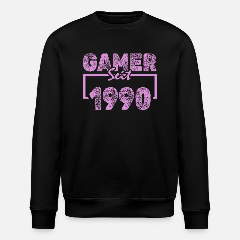 1990 - Sweat bio ROLLER Stanley/Stella Unisexe - noir