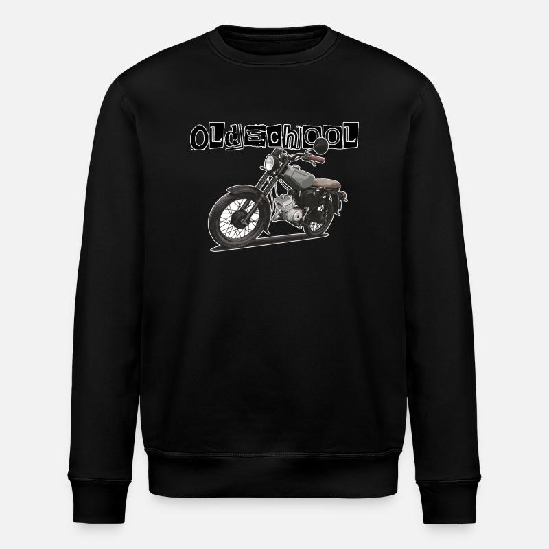 S51 (grau) // Illustration - Stanley/Stella Unisex Bio-Sweatshirt ROLLER - Schwarz