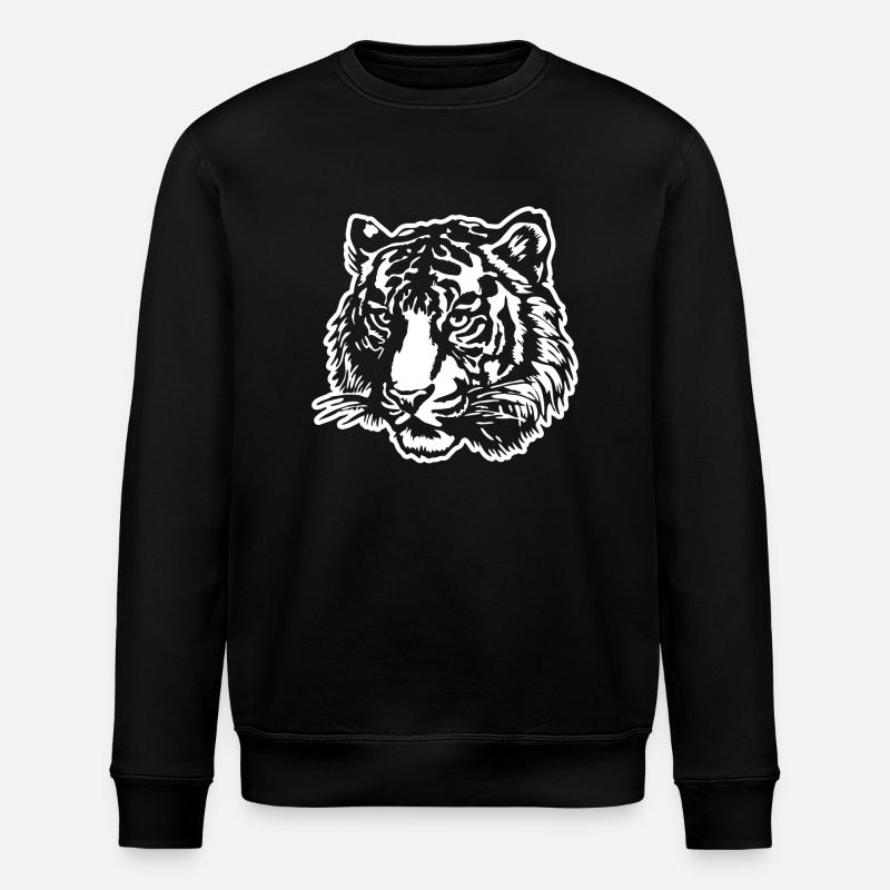 Tigre - Sweat bio ROLLER Stanley/Stella Unisexe - noir