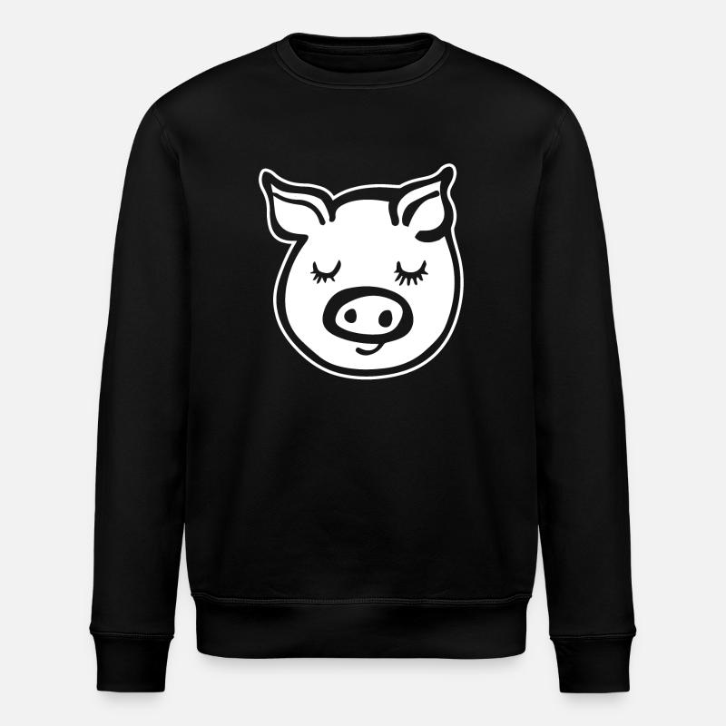 Cochon Cochon - Sweat bio ROLLER Stanley/Stella Unisexe - noir
