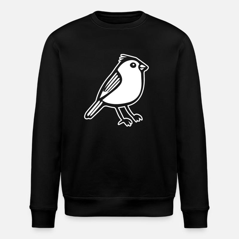 Bird - Stanley/Stella ROLLER Unisex Organic Sweatshirt - black