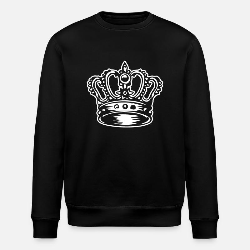 Couronne - Sweat bio ROLLER Stanley/Stella Unisexe - noir