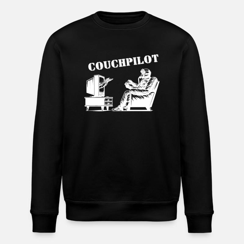 Couchpilot - Sweat bio ROLLER Stanley/Stella Unisexe - noir
