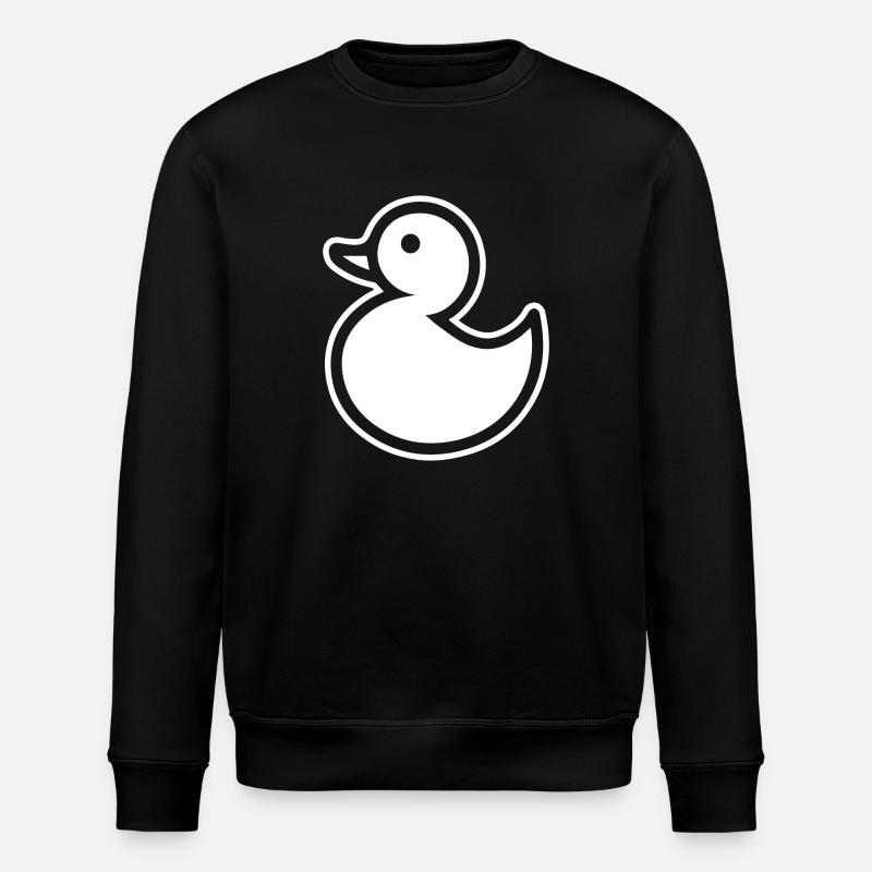 Duck Ducks - Stanley/Stella ROLLER Unisex Organic Sweatshirt - black