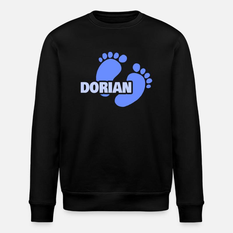 Birth Dorian - Stanley/Stella ROLLER Unisex Organic Sweatshirt - black