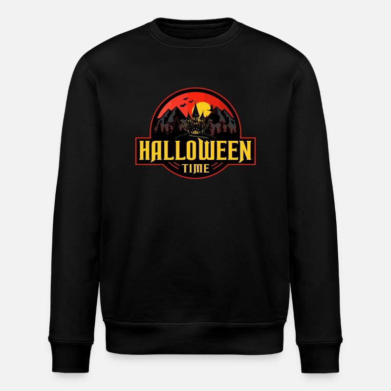 Halloween - Stanley/Stella Unisex Bio-Sweatshirt ROLLER - Schwarz
