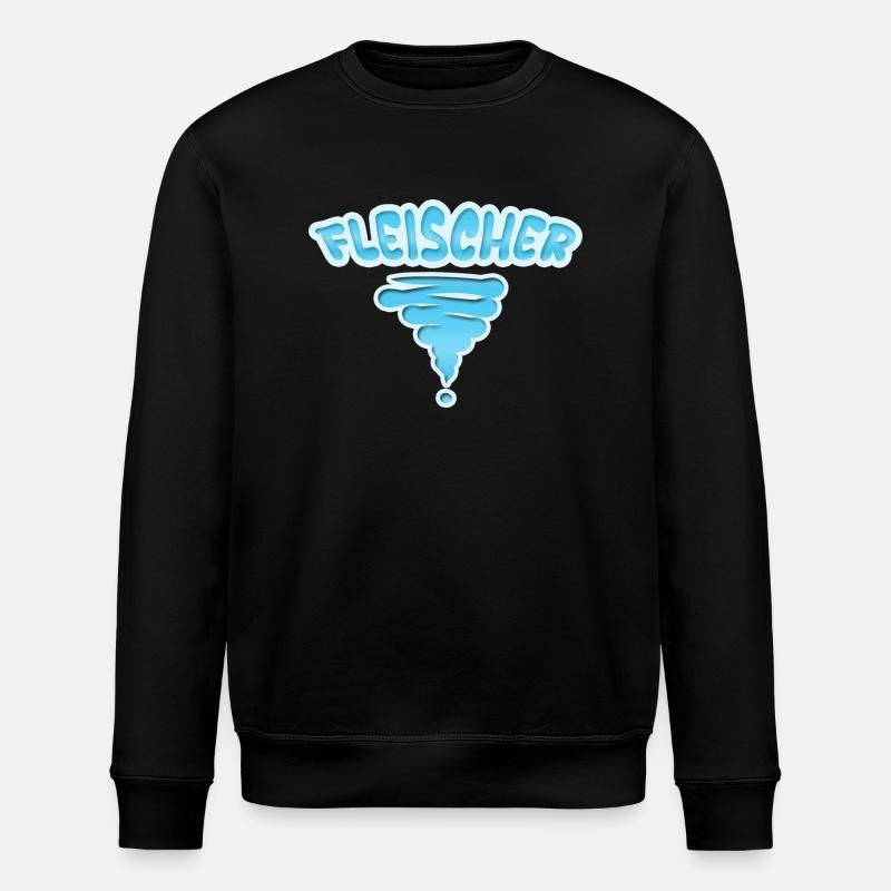 Profession : Boucher - Sweat bio ROLLER Stanley/Stella Unisexe - noir