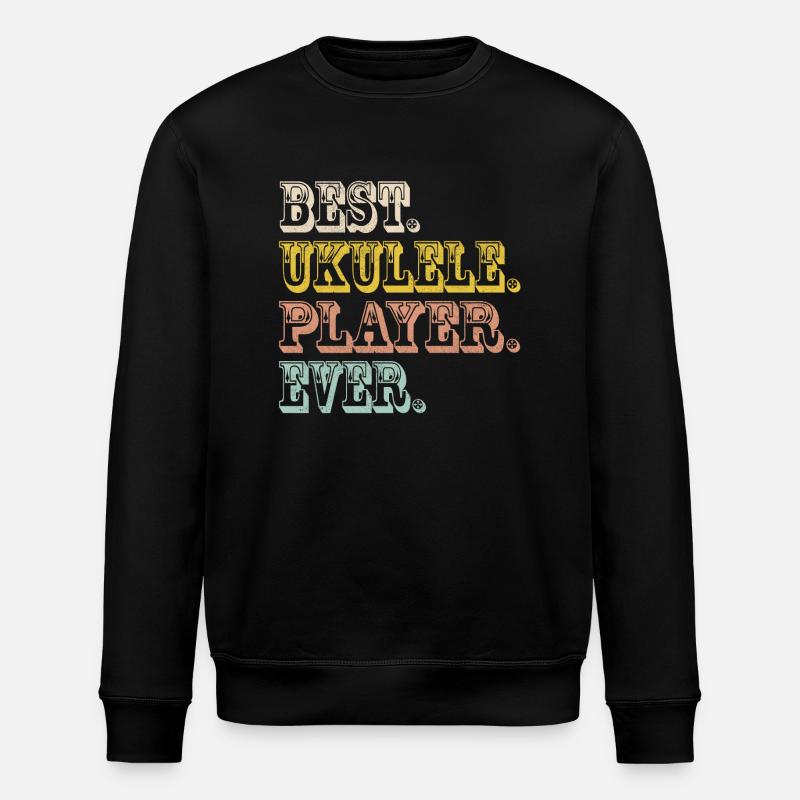 Best. Ukulele. Player. Ever. - Stanley/Stella Unisex Bio-Sweatshirt ROLLER - Schwarz