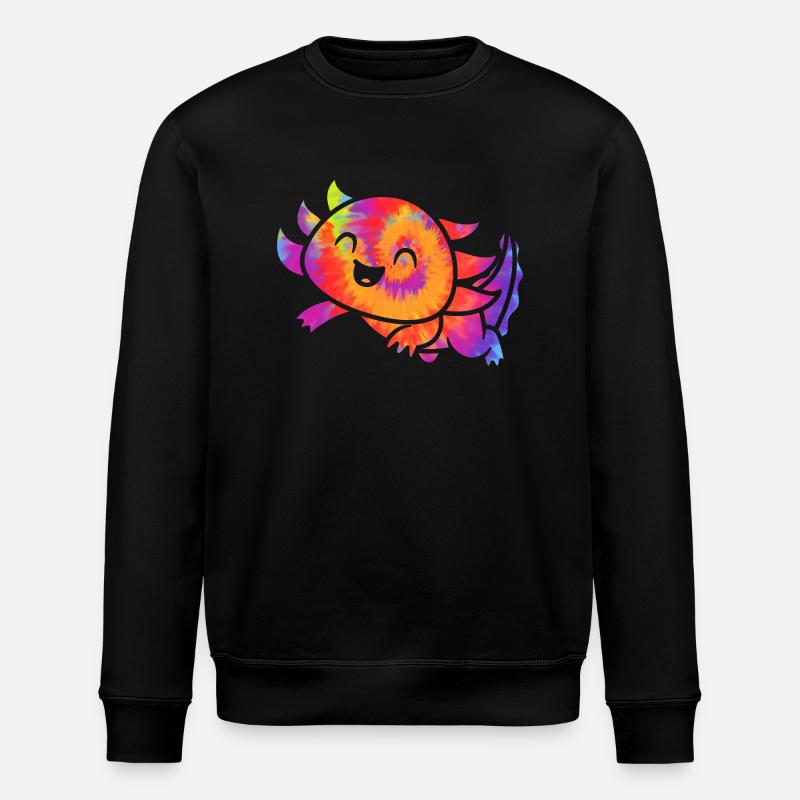 Axolotl - Stanley/Stella ROLLER Unisex Organic Sweatshirt - black