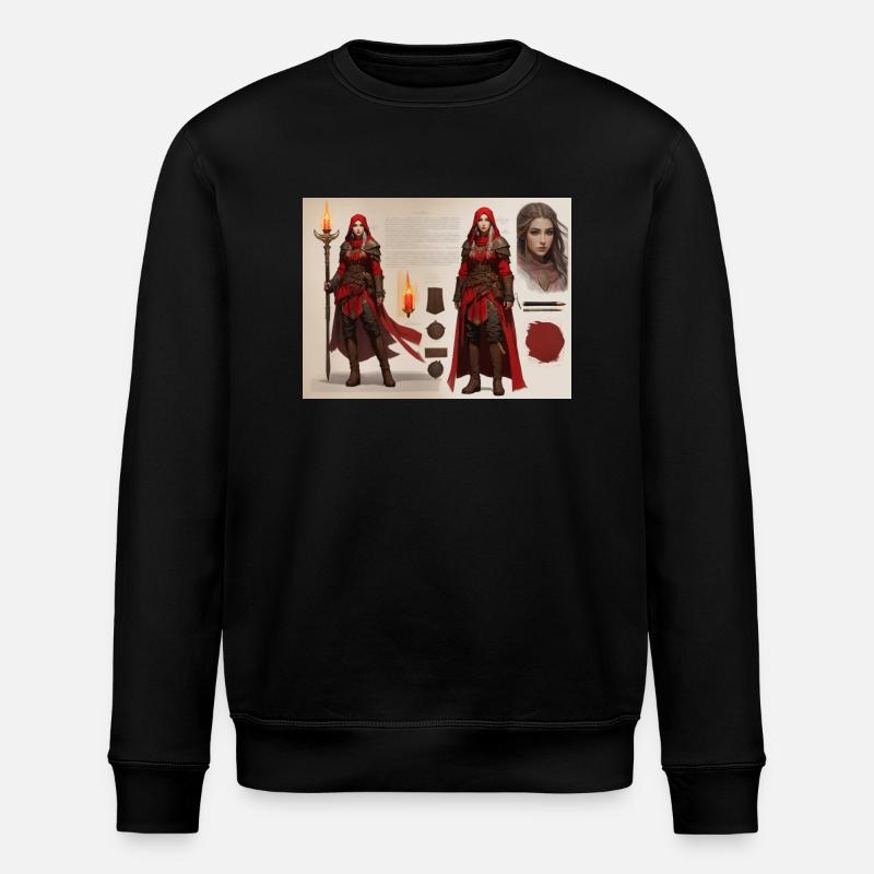 fille de capuchon rouge - Sweat bio ROLLER Stanley/Stella Unisexe - noir