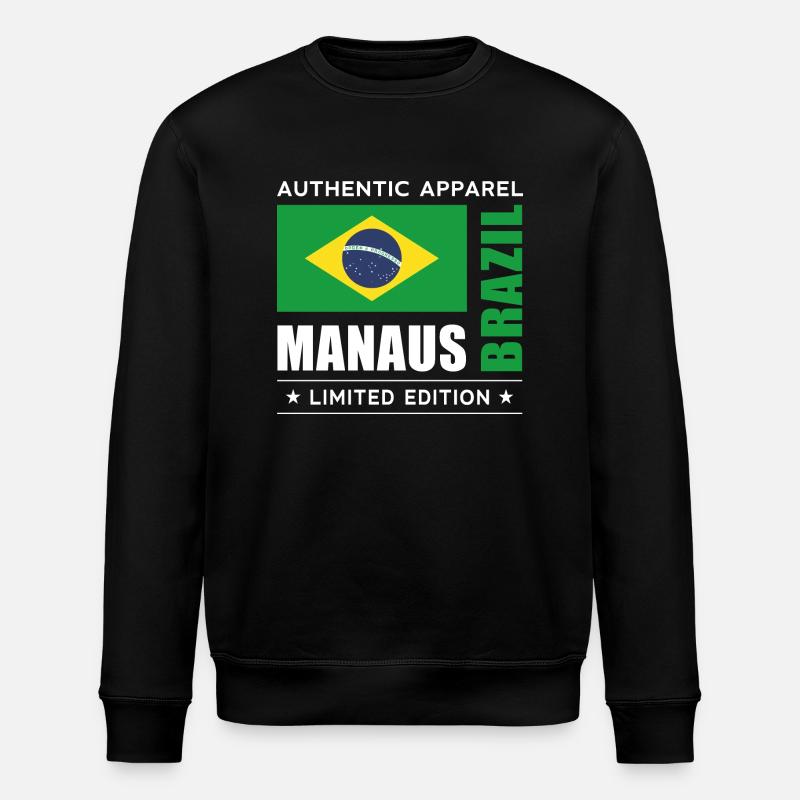 Manaus - Stanley/Stella Unisex Bio-Sweatshirt ROLLER - Schwarz
