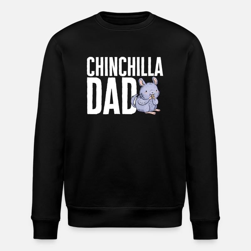 Chinchilla - Stanley/Stella Unisex Bio-Sweatshirt ROLLER - Schwarz