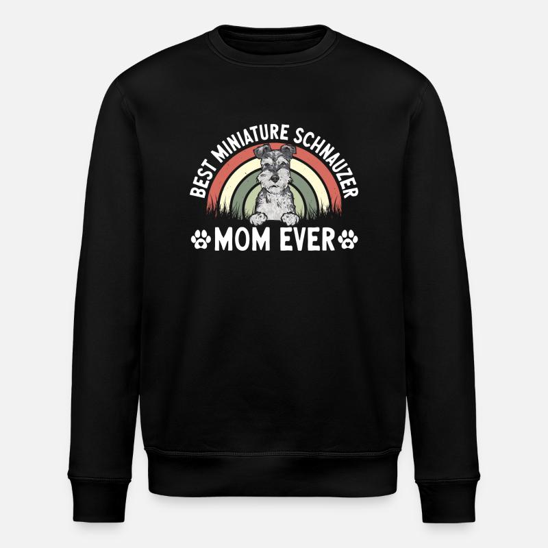 Schnauzer nain Chien Schnauzer - Sweat bio ROLLER Stanley/Stella Unisexe - noir