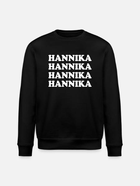 Nom Hannika - Sweat bio ROLLER Stanley/Stella Unisexe - noir