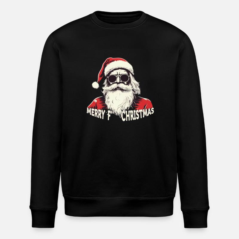 Père-Noël - Sweat bio ROLLER Stanley/Stella Unisexe - noir