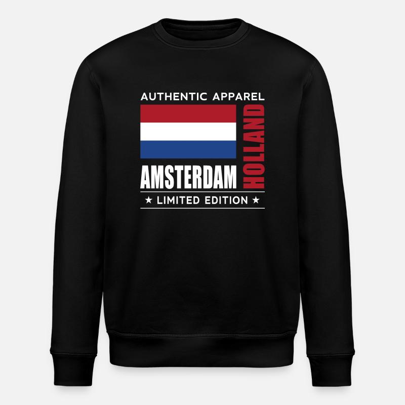Amsterdam - Sweat bio ROLLER Stanley/Stella Unisexe - noir