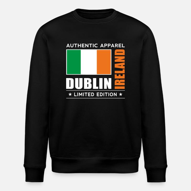 Dublin - Sweat bio ROLLER Stanley/Stella Unisexe - noir