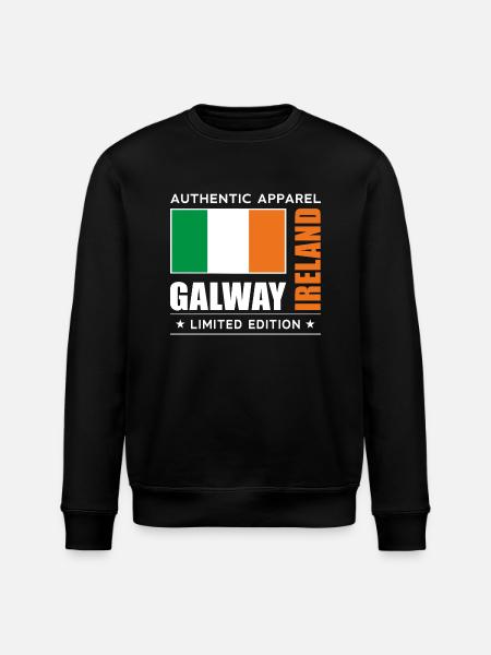 Galway - Stanley/Stella ROLLER Unisex Organic Sweatshirt - black