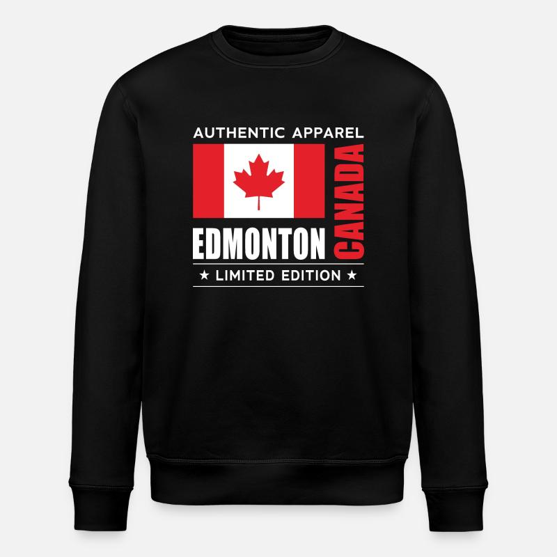 Edmonton - Sweat bio ROLLER Stanley/Stella Unisexe - noir