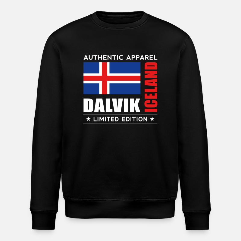 Dalvik - Sweat bio ROLLER Stanley/Stella Unisexe - noir