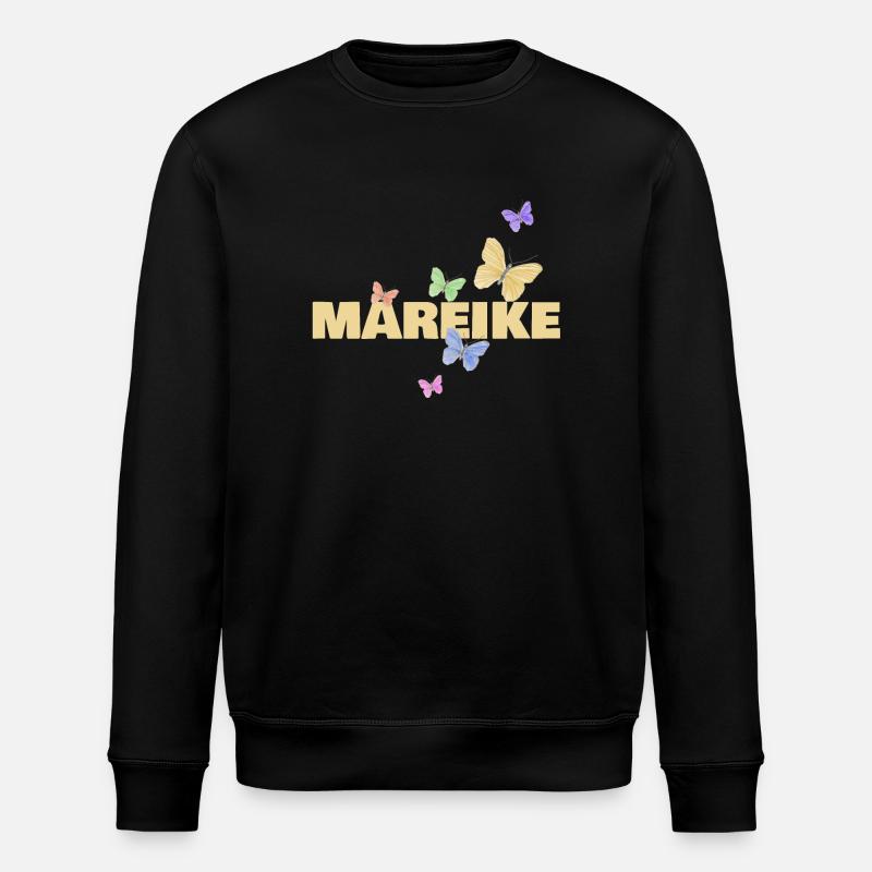 Mareike als Mareike - Stanley/Stella Unisex Bio-Sweatshirt ROLLER - Schwarz