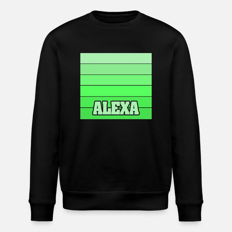 Tochter Alexa - Stanley/Stella Unisex Bio-Sweatshirt ROLLER - Schwarz