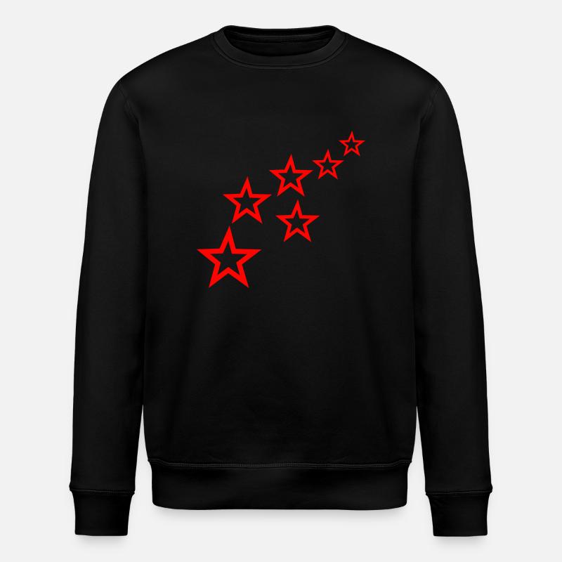 sterne - Stanley/Stella Unisex Bio-Sweatshirt ROLLER - Schwarz