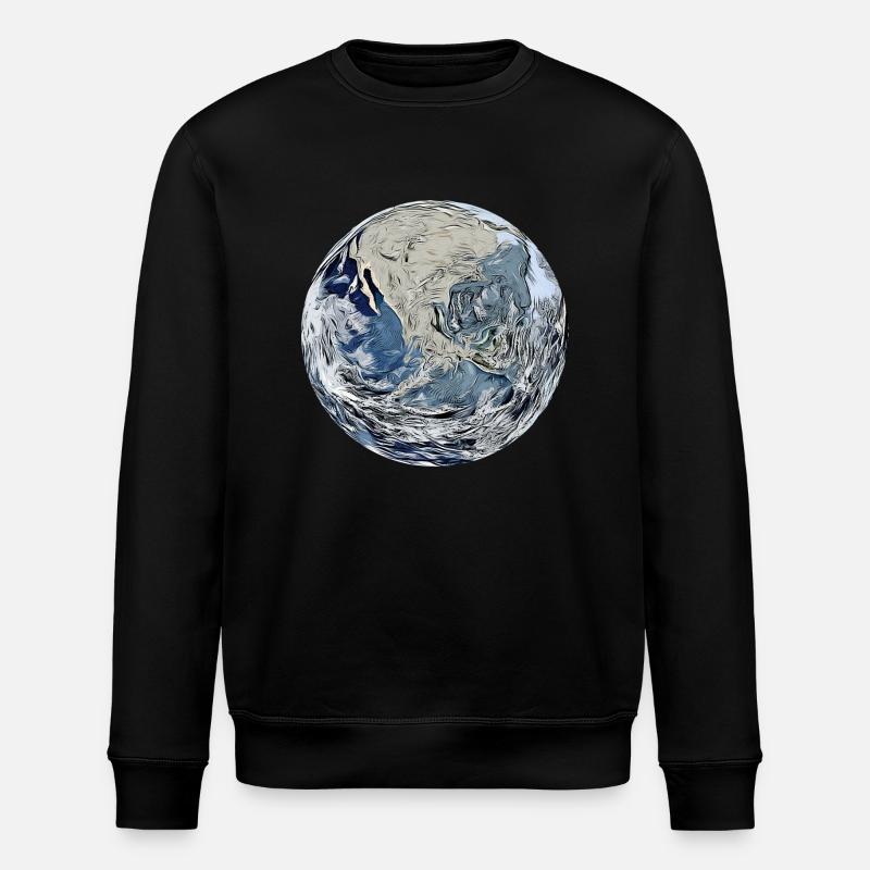 planète terre - Sweat bio ROLLER Stanley/Stella Unisexe - noir